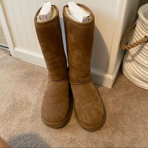 tall ugg boots chestnut